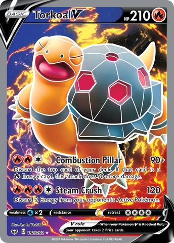 Torkoal V (Full Art) - 188/202