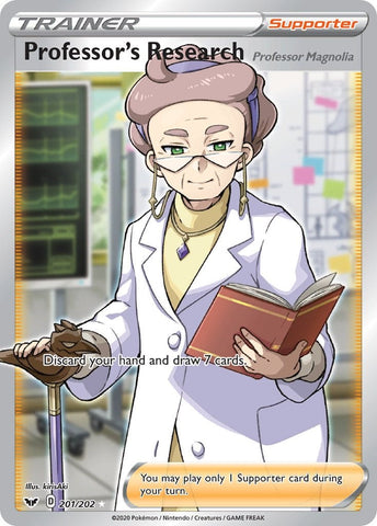 Professor's Research [Professor Magnolia] (Full Art) - 201/202