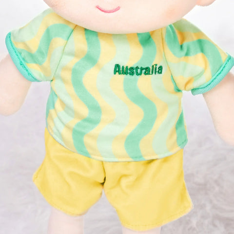 Personalized Soccer Boy - AUS (2 Skin Tones)