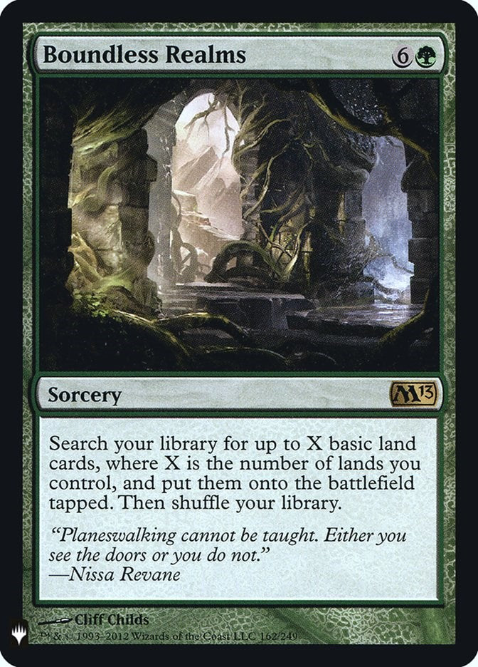 Boundless Realms - 162 - (The List Reprints)