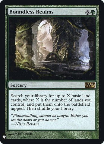 Boundless Realms - 162 - (The List Reprints)