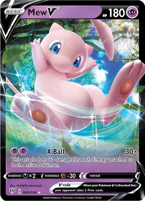 Mew V - 069/189 - (SWSH03: Darkness Ablaze)