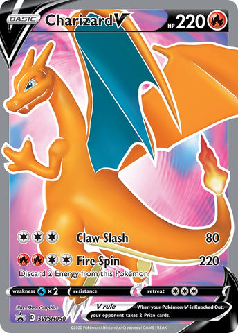 Charizard V - SWSH050 - SWSH050 - (SWSH: Sword & Shield Promo Cards)