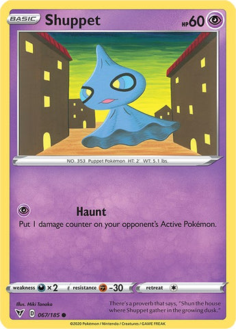 Shuppet - 067/185 - (SWSH04: Vivid Voltage)