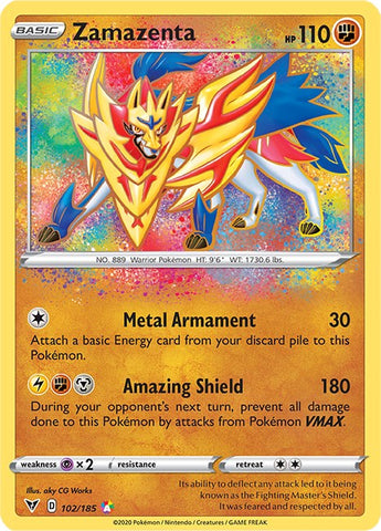 Zamazenta - 102/185 - (SWSH04: Vivid Voltage)