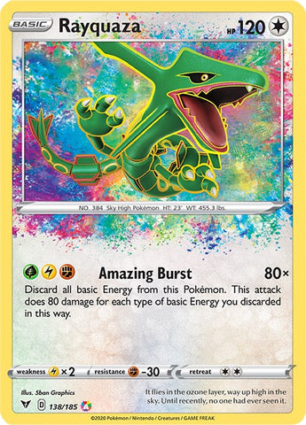 Rayquaza - 138/185 - (SWSH04: Vivid Voltage)