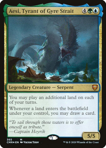 Aesi, Tyrant of Gyre Strait - 365 - (Commander Legends)