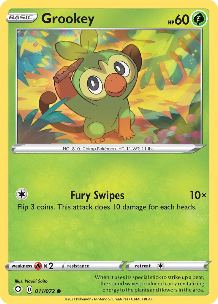Grookey - 011/072 - (Shining Fates)