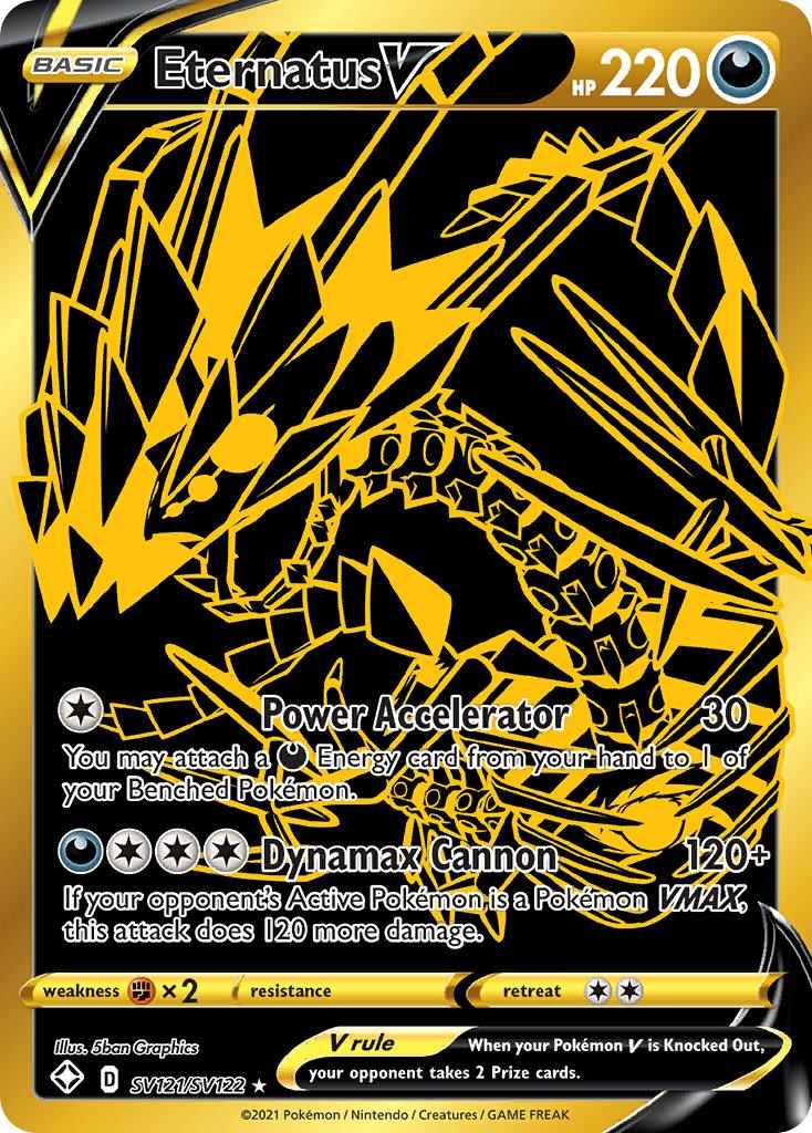 Eternatus V - SV121/SV122 - (Shining Fates: Shiny Vault)