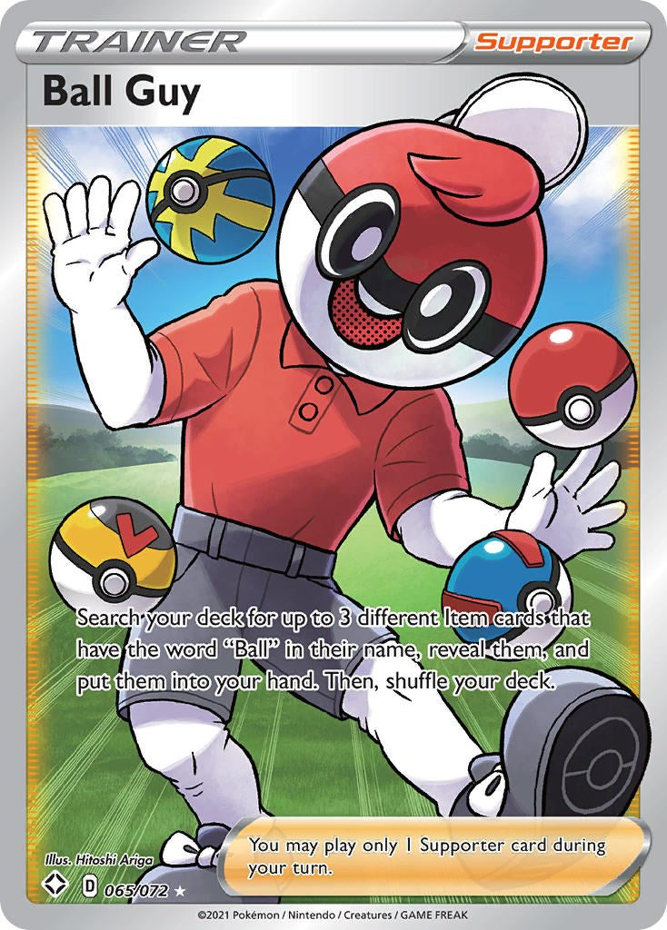 Ball Guy (Full Art) - 065/072 - (Shining Fates)