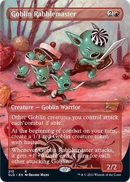 Goblin Rabblemaster - 215 - (Secret Lair Drop Series)