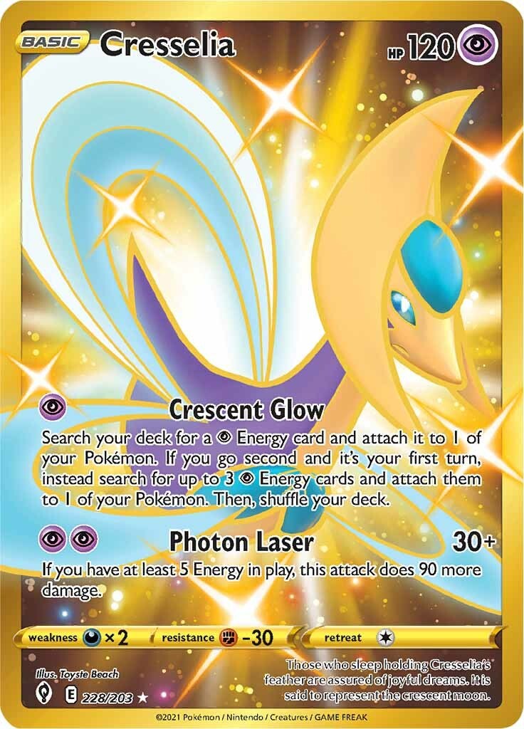 Cresselia (Secret) - 228/203 - (SWSH07: Evolving Skies)