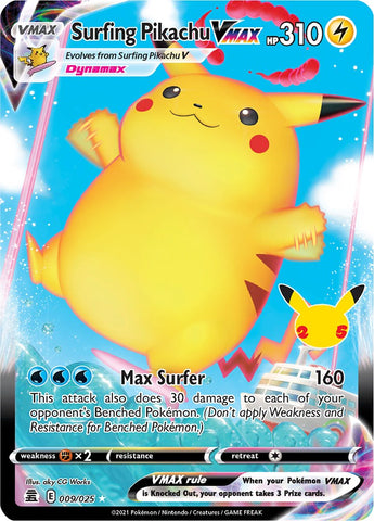 Surfing Pikachu VMAX - 009/025
