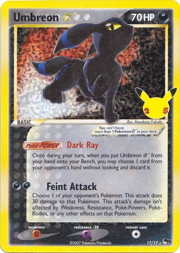 Umbreon Star - 17/17
