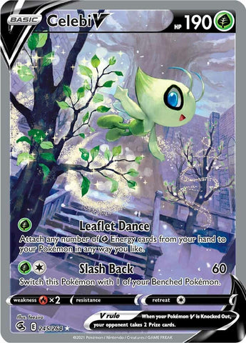 Celebi V (Alternate Full Art) - Cert