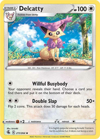 Delcatty - 211/264 - (SWSH08: Fusion Strike)