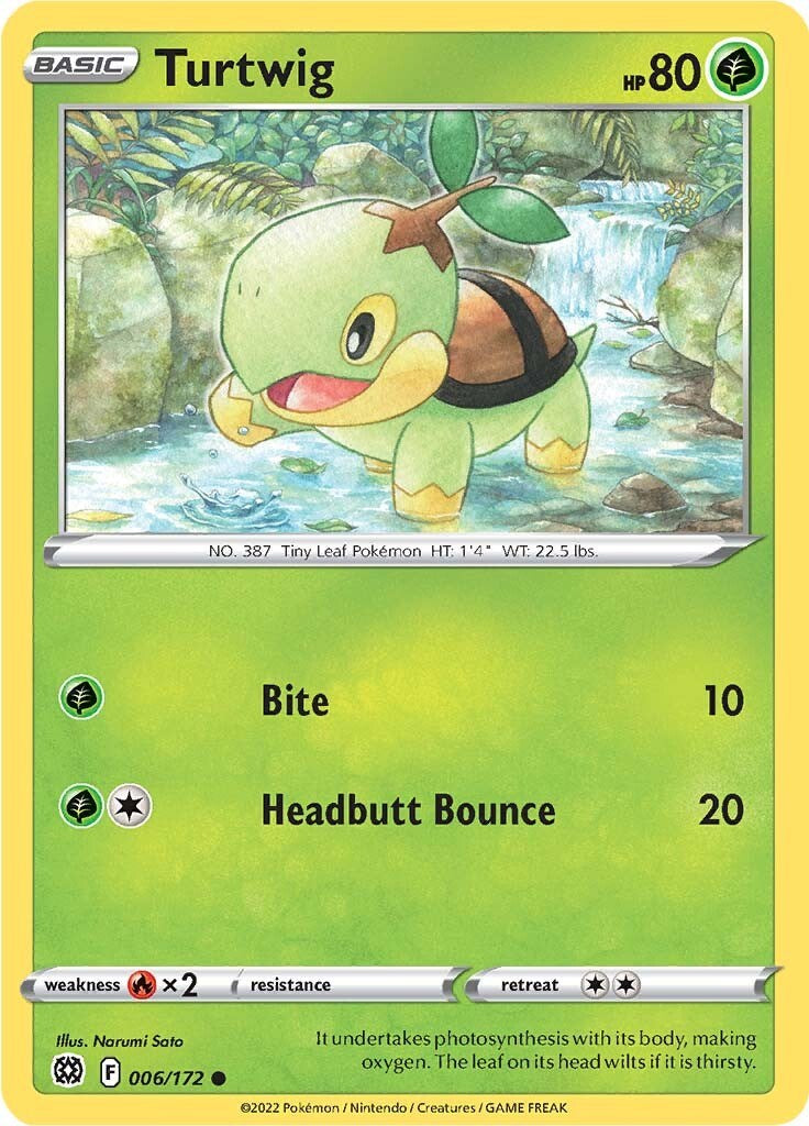 Turtwig - 006/172 - (SWSH09: Brilliant Stars)