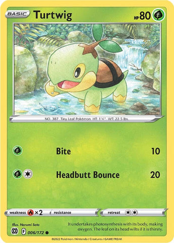 Turtwig - 006/172 - (SWSH09: Brilliant Stars)