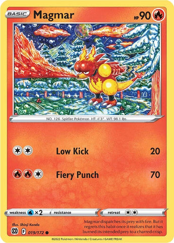 Magmar - 019/172 - (SWSH09: Brilliant Stars)