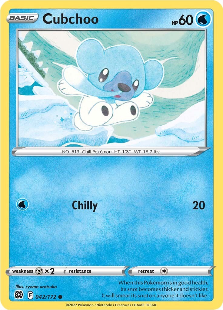 Cubchoo - 042/172 - (SWSH09: Brilliant Stars)