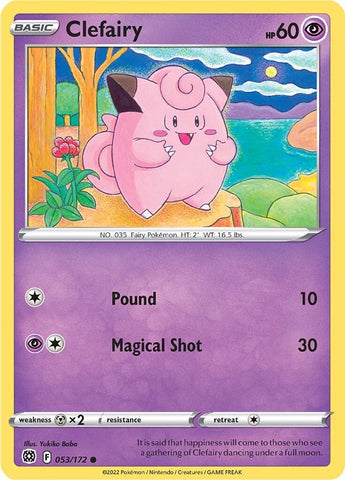 Clefairy - 053/172 - (SWSH09: Brilliant Stars)