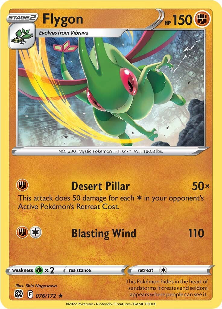 Flygon - 076/172 - (SWSH09: Brilliant Stars)
