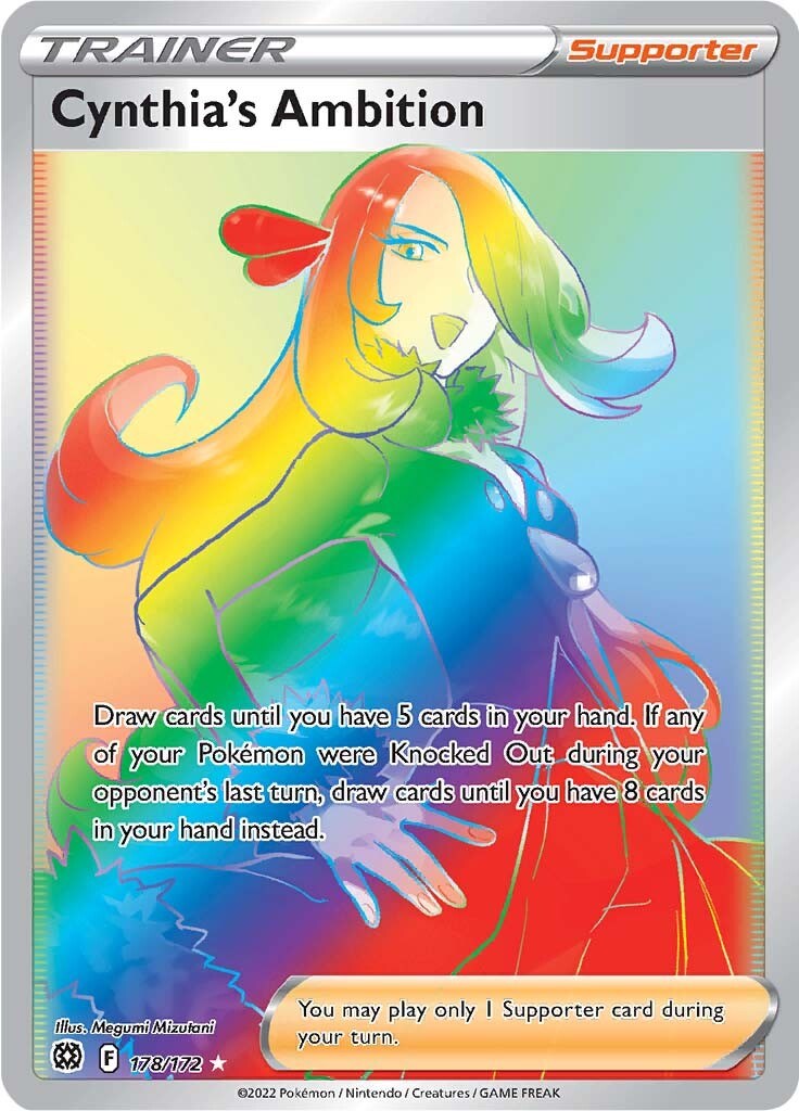 Cynthia's Ambition (Secret) - 178/172 - (SWSH09: Brilliant Stars)