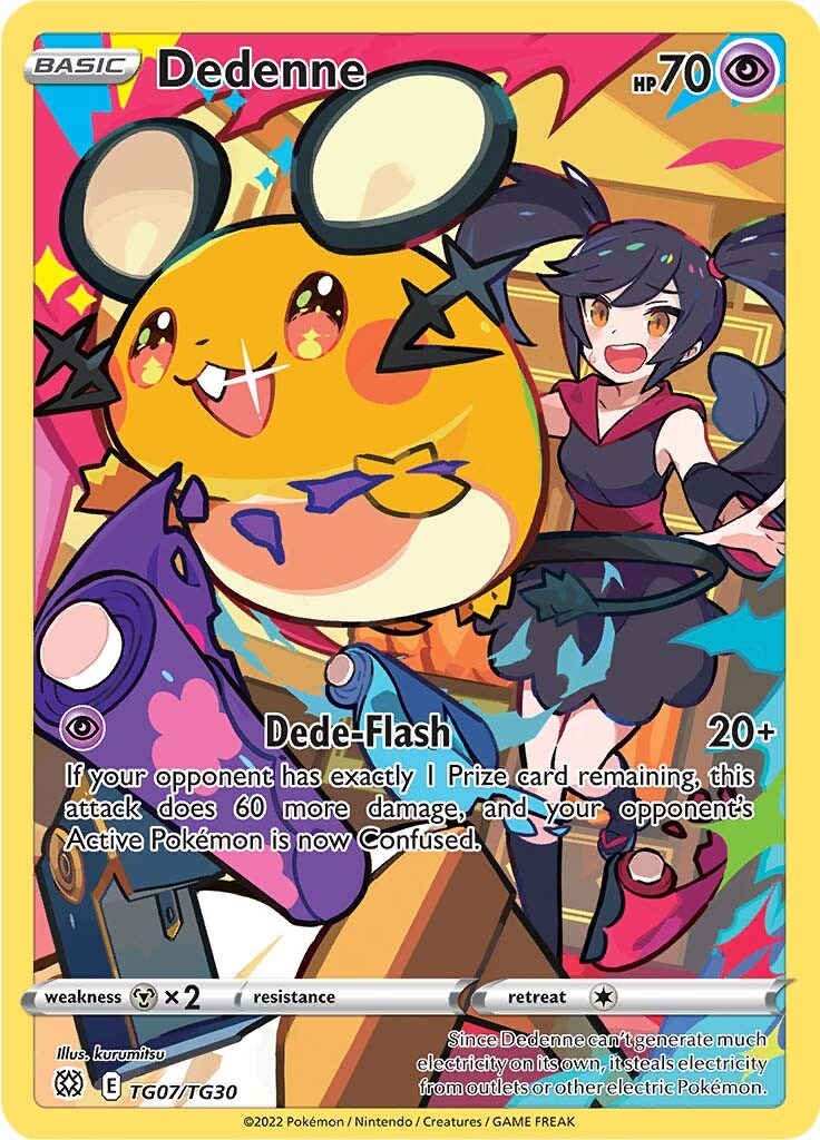 Dedenne - TG07/TG30 - (SWSH09: Brilliant Stars Trainer Gallery)