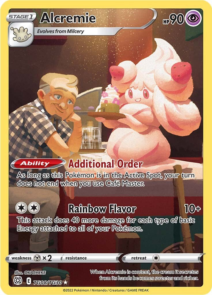 Alcremie - TG08/TG30 - (SWSH09: Brilliant Stars Trainer Gallery)