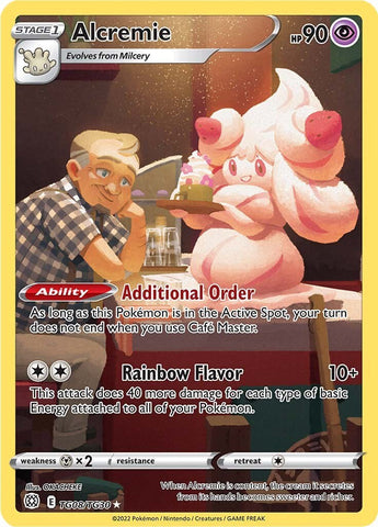 Alcremie - TG08/TG30 - (SWSH09: Brilliant Stars Trainer Gallery)