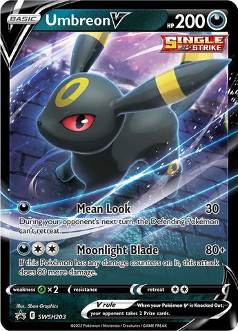 Umbreon V - SWSH203 - SWSH203 - (SWSH: Sword & Shield Promo Cards)