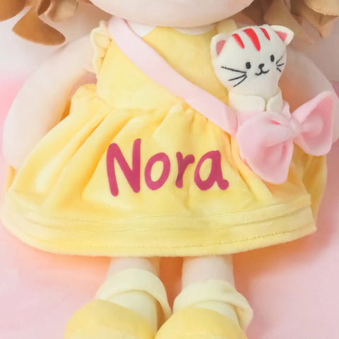 Personalized Sunny Girl & Her Pet