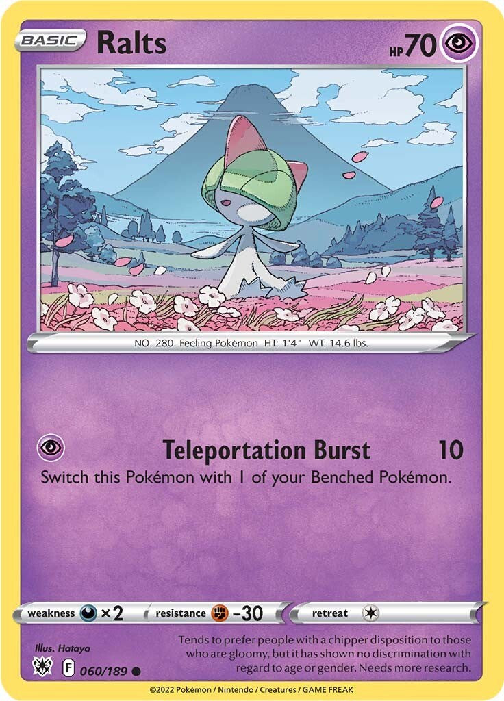 Ralts - 060/189 - (SWSH10: Astral Radiance)