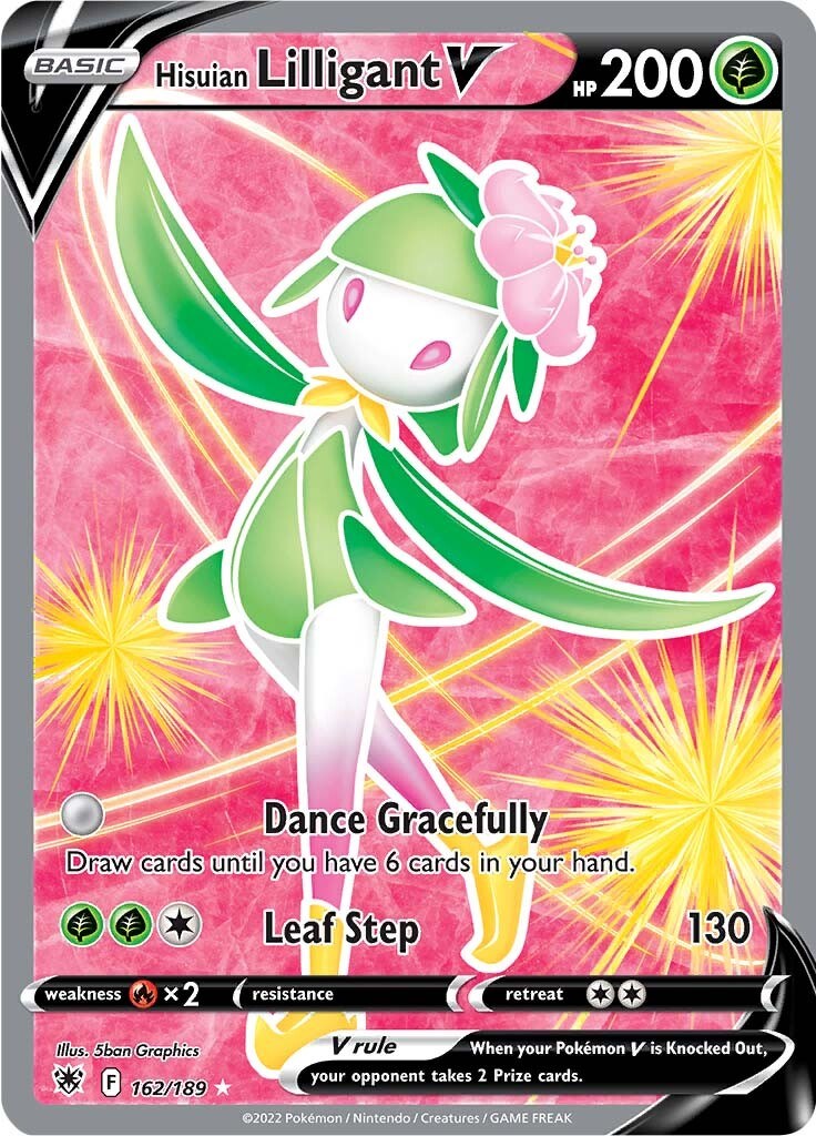 Hisuian Lilligant V (Full Art) - 162/189 - (SWSH10: Astral Radiance)