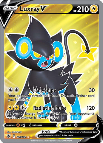 Luxray V (Full Art) - 168/189