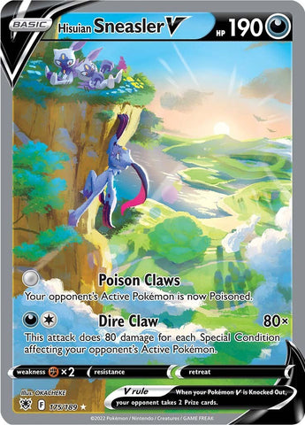 Hisuian Sneasler V (Alternate Full Art) - 175/189