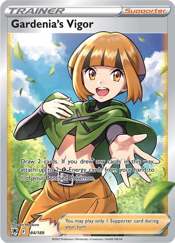 Gardenia's Vigor (Full Art) - 184/189 - (SWSH10: Astral Radiance)