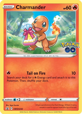 Charmander - SWSH232 - (SWSH: Sword & Shield Promo Cards)