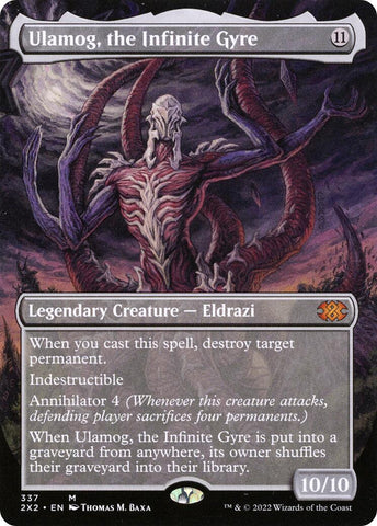 Ulamog, the Infinite Gyre (Borderless) - 337 - (Double Masters 2022)