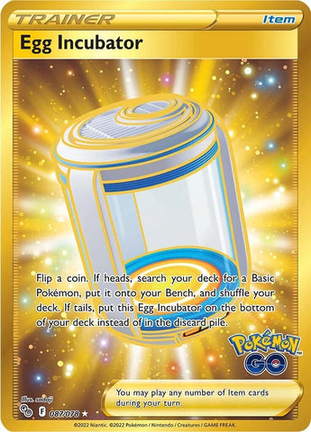 Egg Incubator (Secret) - 087/078 - (Pokemon GO)