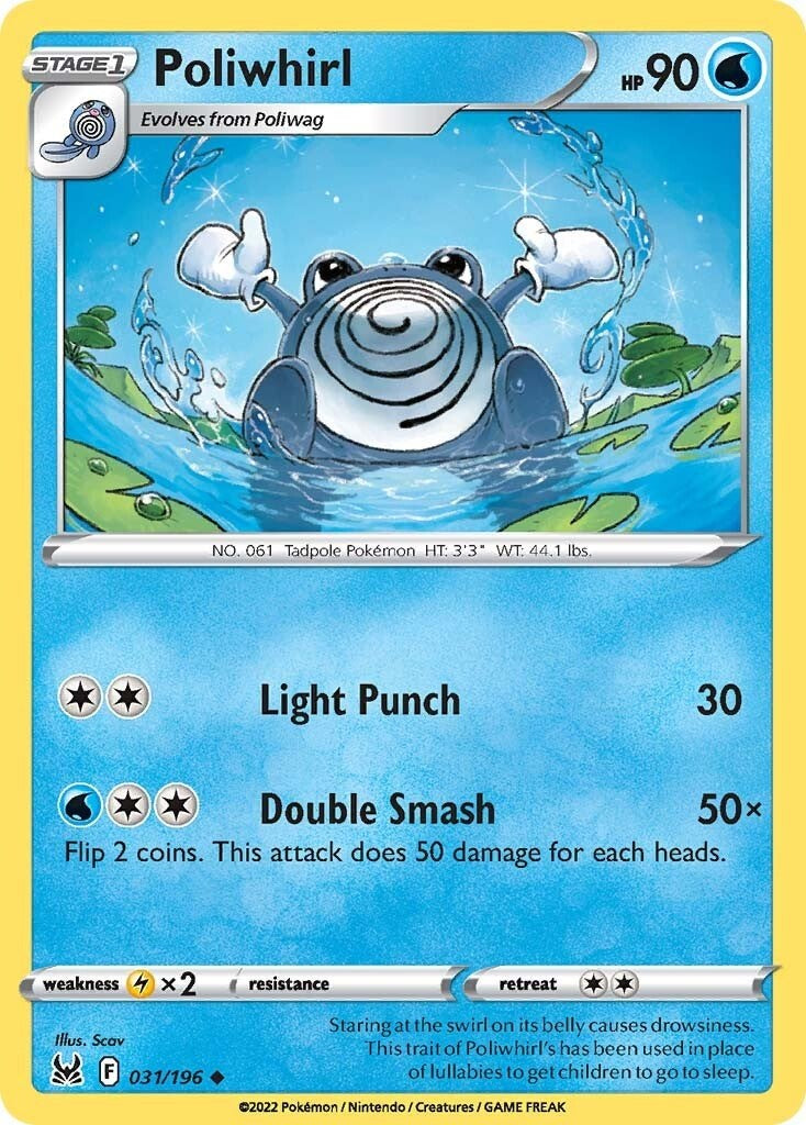 Poliwhirl - 031/196 - (SWSH11: Lost Origin)
