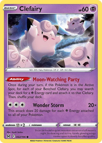 Clefairy - 062/196