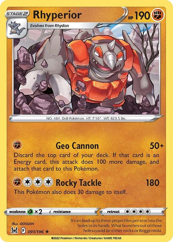 Rhyperior - 091/196
