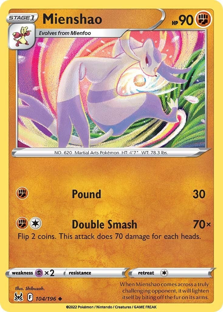 Mienshao - 104/196