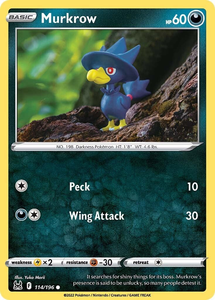 Murkrow - 114/196 - (SWSH11: Lost Origin)