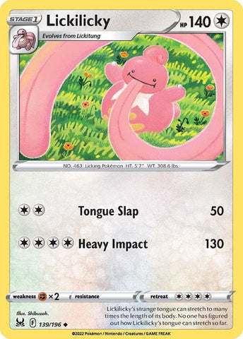 Lickilicky - 139/196 - (SWSH11: Lost Origin)