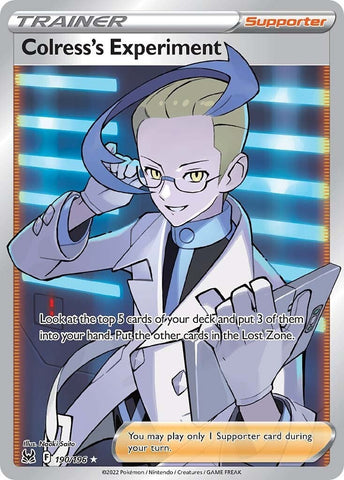 Colress's Experiment (Full Art) - 190/196 - (SWSH11: Lost Origin)