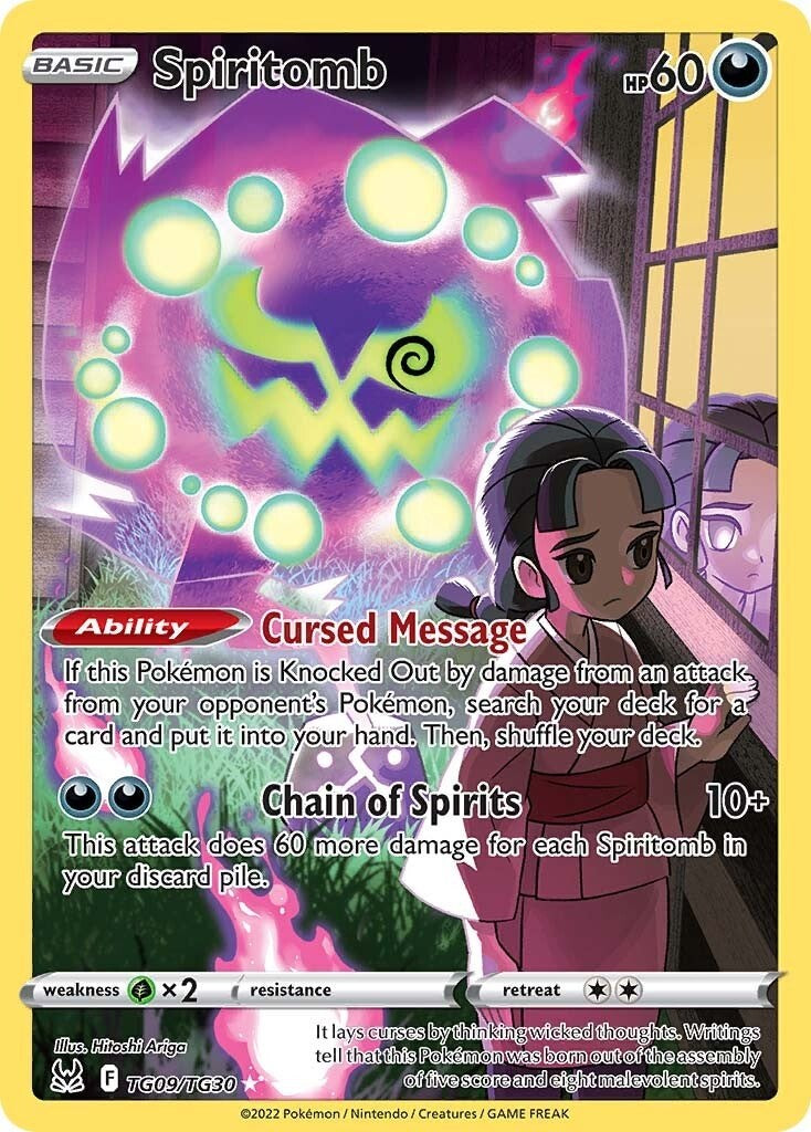Spiritomb - TG09/TG30 - (SWSH11: Lost Origin Trainer Gallery)