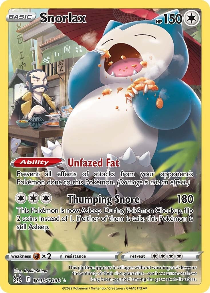 Snorlax - TG10/TG30