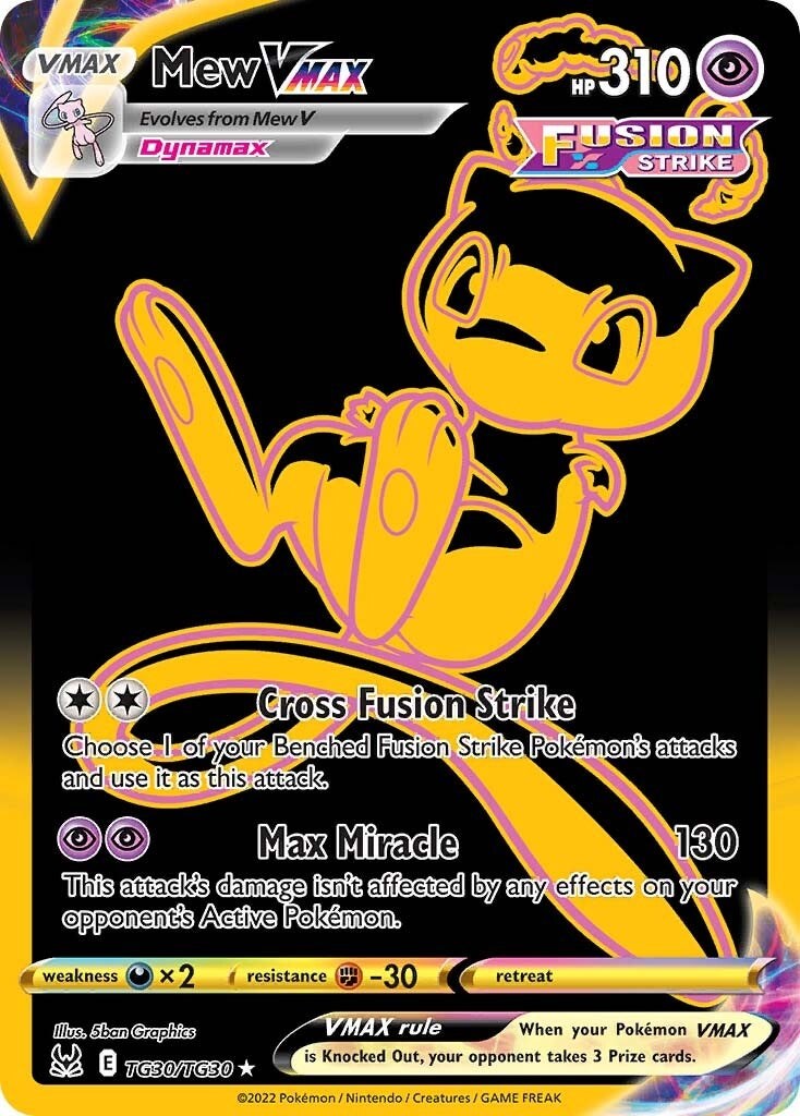 Mew VMAX (Secret) - TG30/TG30